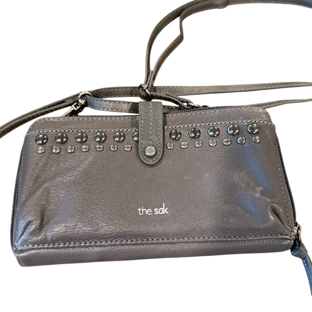 The Sak Gray Studded Women's Bag